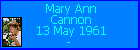 Mary Ann Cannon