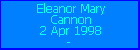Eleanor Mary Cannon