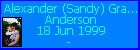 Alexander (Sandy) Graeme Anderson