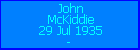 John McKiddie